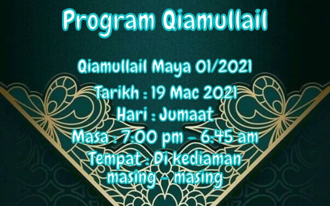 Program Mabit/Qiamullail SMI Al-Itqan 01/2021 secara atas talian