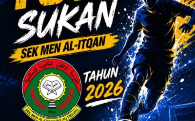 Pertandingan futsal Sekolah Menengah Al-Itqan 2026