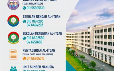 Nombor telefon perhubungan Pusat Pendidikan Al-Itqan