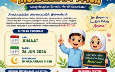 Selesai Sudah Ibadah Sunnah: Warga SR Al-Itqan Berjaya Melaksanakan Puasa Sunat 10 Muharram (Asyura)