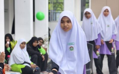 Keceriaan dan semangat berpasukan hiasi acara sukaneka fatayat SM Al-Itqan 2026