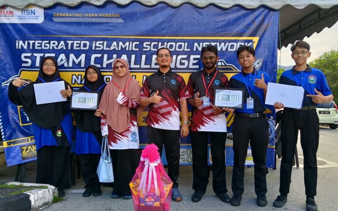 Kejayaan berganda: SM Al-Itqan raih naib johan dalam dua kategori IISN STEAM Challenge peringkat Kebangsaan
