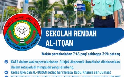 Jom daftar masuk SR Al-Itqan bagi sesi persekolahan 2027!