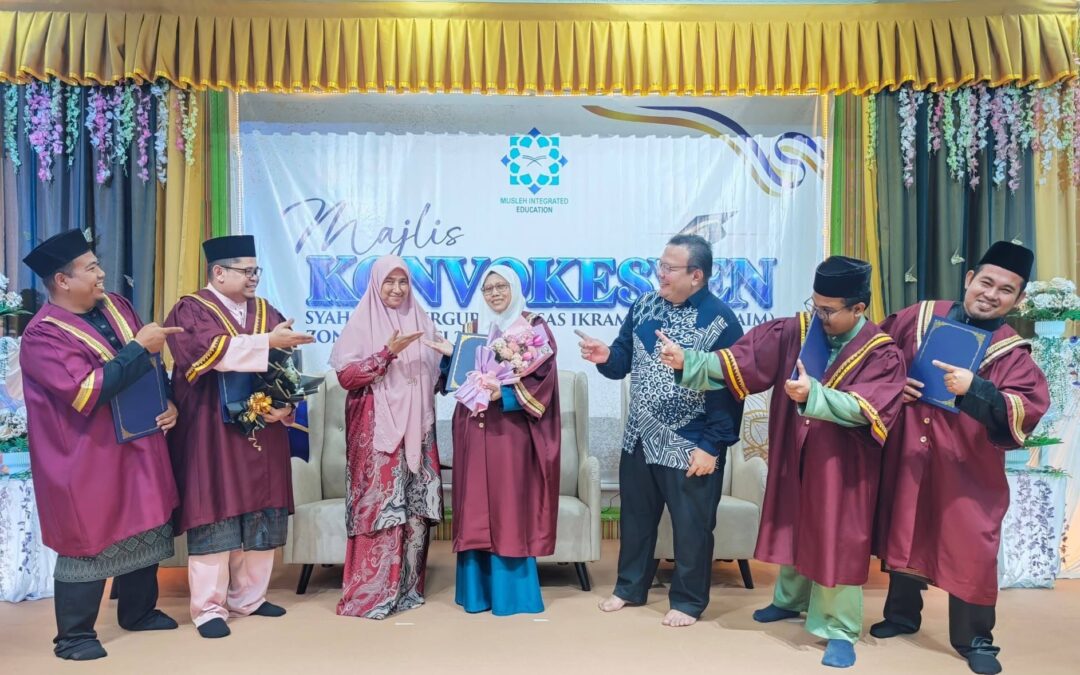 Lima orang tenaga pengajar Pusat Pendidikan Al-Itqan berjaya menamatkan Pengajian Syahadah Perguruan Asas IKRAM Musleh (SPAIM) bagi Sesi 2024/2025